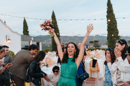 Fotógrafo de bodas naturales en Málaga capturando una destination wedding en Hotel Cortijo Bravo, Vélez